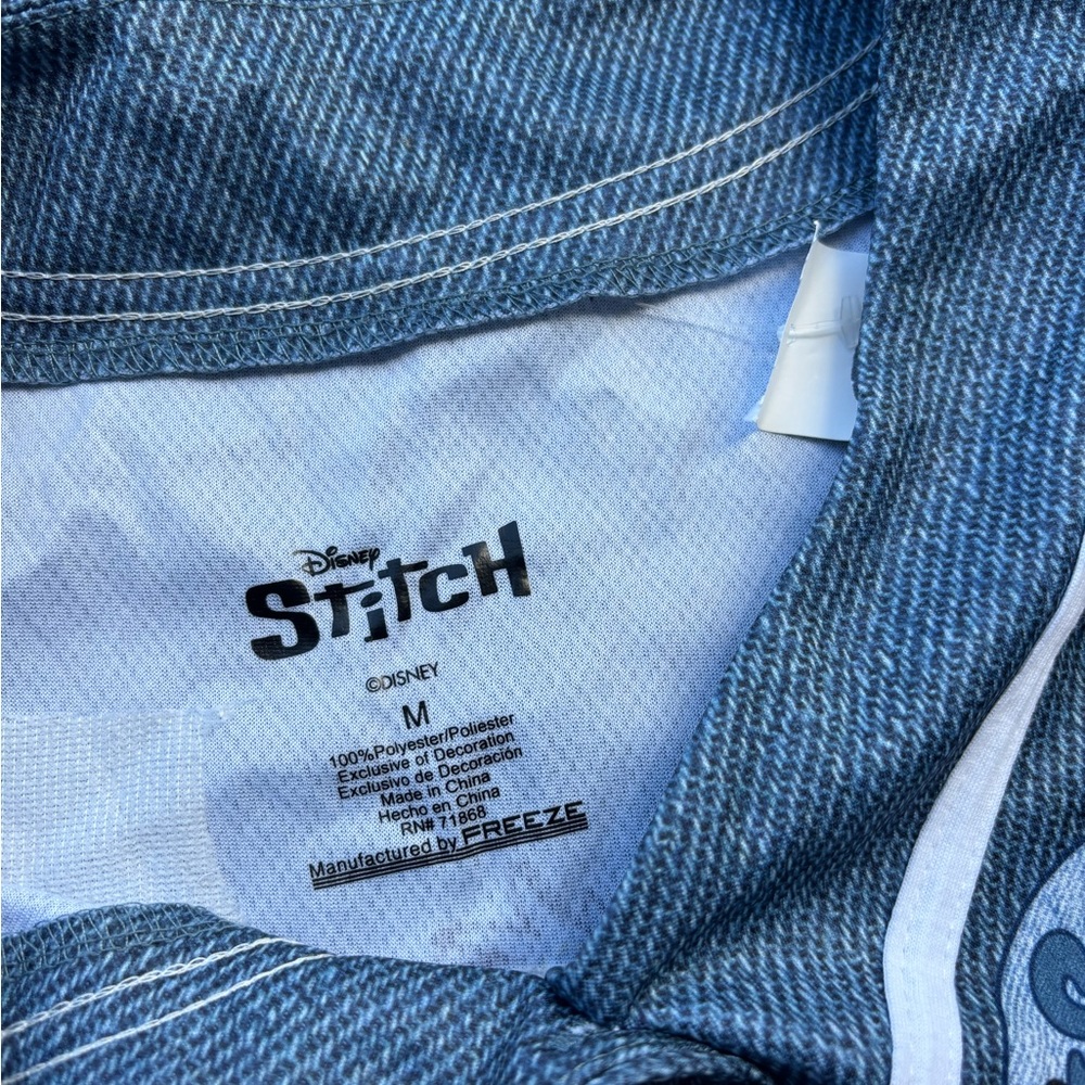 Disney Stitch Kids Jersey - Blue and White - Picture 4 of 4